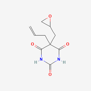 5-Allyl-5-(2,3-epoxypropyl)barbituric acid