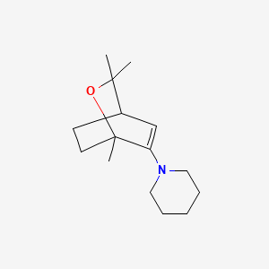 1-(1,3,3-Trimethyl-2-oxabicyclo[2.2.2]oct-5-en-6-yl)piperidine