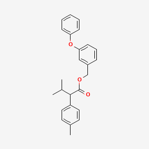 m-Phenoxybenzyl 3-methyl-2-p-tolylbutyrate