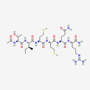 Ac-ThrIleMetMetGlnArg-NH2