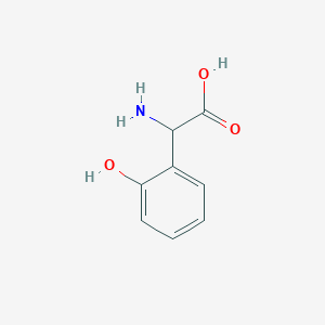 molecular formula C8H9NO3 B1279266 2-氨基-2-(2-羟基苯基)乙酸 CAS No. 25178-38-5