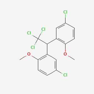 Benzene, 1,1'-(2,2,2-trichloroethylidene)bis(5-chloro-2-methoxy-