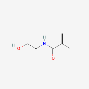 molecular formula C6H11NO2 B1279273 N-(2-羟乙基)甲基丙烯酰胺 CAS No. 5238-56-2