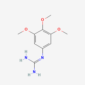 molecular formula C10H15N3O3 B1279278 N-(3,4,5-三甲氧基苯基)胍 CAS No. 57004-63-4