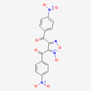 Methanone, (2-oxido-1,2,5-oxadiazole-3,4-diyl)bis((4-nitrophenyl)-