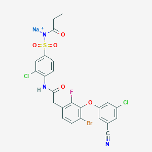 Elsulfavirine sodium