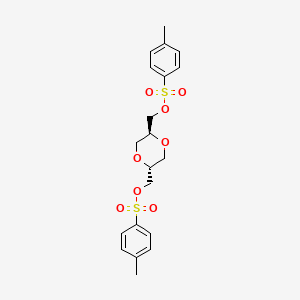 (2r,5s)-1,4-Dioxane-2,5-diyldimethanediyl bis(4-methylbenzenesulfonate)