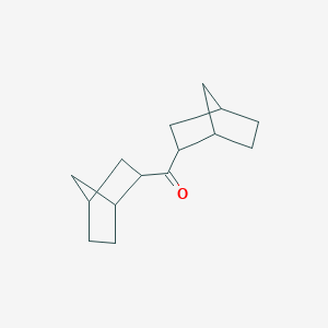 molecular formula C15H22O B12792906 Dibicyclo[2.2.1]hept-2-ylmethanone CAS No. 17610-50-3