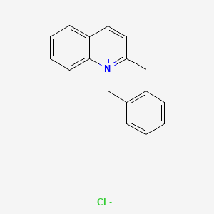 1-Benzyl-2-methylquinolinium chloride