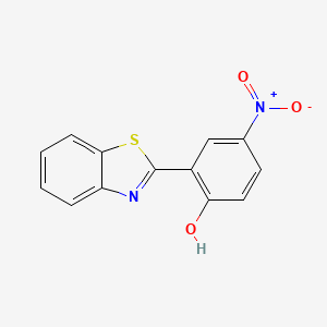 2-(2-Benzo[d]thiazolyl)-4-nitrophenol