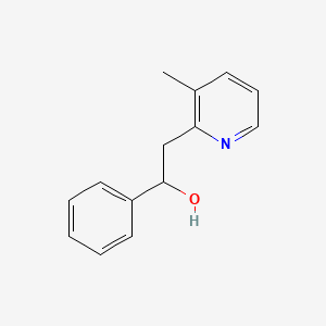 2-(3-Methyl-2-pyridinyl)-1-phenylethanol