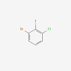 molecular formula C6H3BrClI B1279322 1-溴-3-氯-2-碘苯 CAS No. 450412-28-9