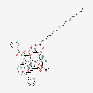 molecular formula C60H84O13 B12793255 Gnidimacrin-20-palmitate CAS No. 60796-71-6