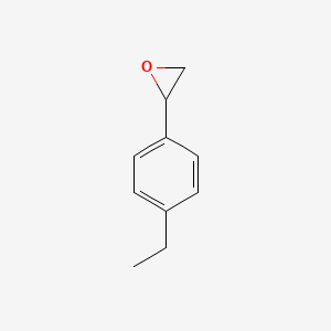 molecular formula C10H12O B1279343 2-(4-乙基苯基)环氧乙烷 CAS No. 169272-14-4