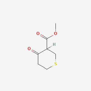 molecular formula C7H10O3S B1279344 4-氧代硫烷-3-甲酸甲酯 CAS No. 4160-61-6