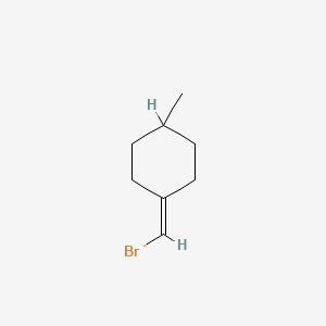 molecular formula C8H13B B1279345 1-(Bromomethylene)-4-methylcyclohexane CAS No. 77842-32-1