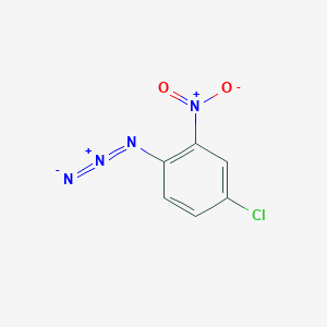 molecular formula C6H3ClN4O2 B1279347 1-Azido-4-chloro-2-nitrobenzene 