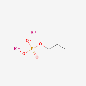 molecular formula C4H9K2O4P B12793499 Dipotassium isobutyl phosphate CAS No. 68541-10-6