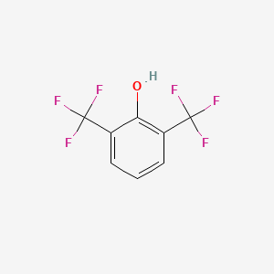 molecular formula C8H4F6O B1279352 2,6-双(三氟甲基)苯酚 CAS No. 46377-35-9