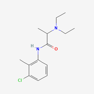 N-(3-Chloro-2-methylphenyl)-2-(diethylamino)propanamide