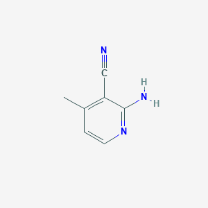 molecular formula C7H7N3 B1279362 2-氨基-4-甲基烟酰腈 CAS No. 71493-76-0