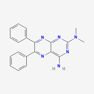 4-Amino-2-(dimethylamino)-6,7-diphenylpteridine