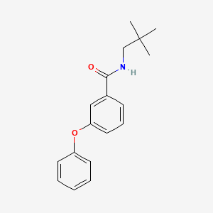 N-(2,2-dimethylpropyl)-3-phenoxybenzamide