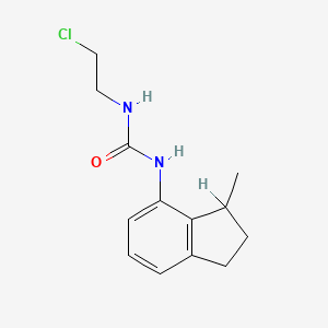 1-(2-Chloroethyl)-3-(3-methyl-4-indanyl)urea