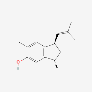 molecular formula C15H20O B12793733 (+/-)-Mutisianthol CAS No. 188441-76-1