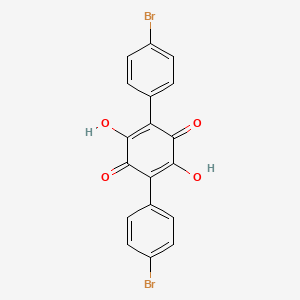 2,5-Bis(4-bromophenyl)-3,6-dihydroxybenzo-1,4-quinone