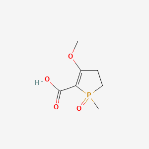 4-methoxy-1-methyl-1-oxo-2,3-dihydro-1λ5-phosphole-5-carboxylic acid