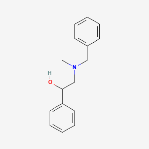 molecular formula C16H19NO B1279412 2-(苄基(甲基)氨基)-1-苯基乙醇 CAS No. 29194-04-5