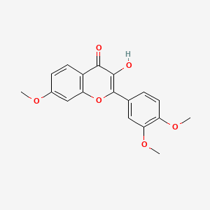 2-(3,4-Dimethoxyphenyl)-3-hydroxy-7-methoxy-4H-chromen-4-one