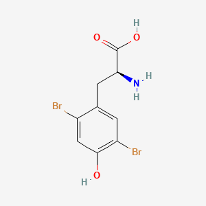 L-Tyrosine, 2,5-dibromo-