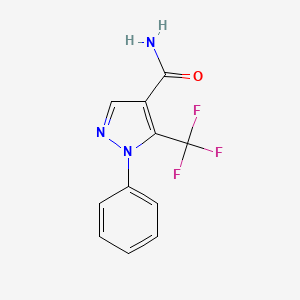 1-Phenyl-5-(trifluoromethyl)pyrazole-4-carboxamide