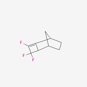 2,3-Didehydro-3,4,4-trifluorotricyclo(4.2.1.0(sup 2,5))nonane