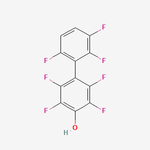 2,3,5,6-Tetrafluoro-4-(2,3,6-trifluorophenyl)phenol