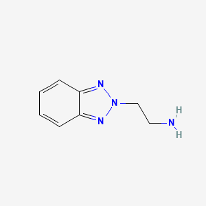 B1279423 2-(2H-Benzo[D][1,2,3]triazol-2-YL)ethanamine CAS No. 69980-83-2