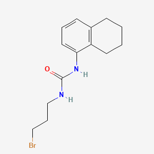 Urea, 1-(3-bromopropyl)-3-(5,6,7,8-tetrahydro-1-naphthyl)-