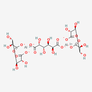 Galactaric acid, aluminium salt