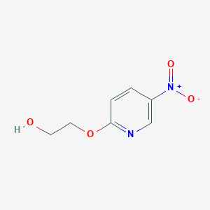 molecular formula C7H8N2O4 B127943 2-(5-硝基吡啶-2-基氧基)乙醇 CAS No. 143071-39-0