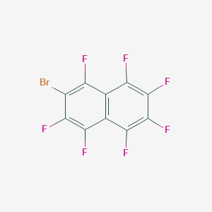 molecular formula C10BrF7 B1279436 2-溴庚氟萘 CAS No. 27041-17-4