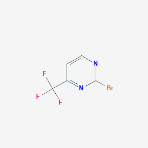 molecular formula C5H2BrF3N2 B1279448 2-溴-4-(三氟甲基)嘧啶 CAS No. 785777-87-9