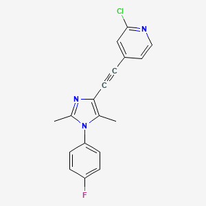 molecular formula C18H13ClFN3 B1279451 巴辛格兰特 CAS No. 802906-73-6