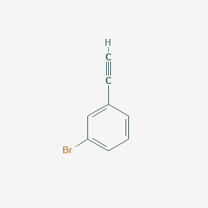 molecular formula C8H5B B1279458 3-Bromophenylacetylene CAS No. 766-81-4