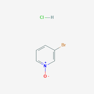 molecular formula C5H5BrClNO B1279460 3-溴吡啶N-氧化物盐酸盐 CAS No. 63785-86-4