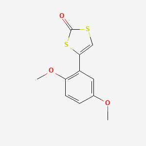 4-(2,5-Dimethoxyphenyl)-1,3-dithiol-2-one