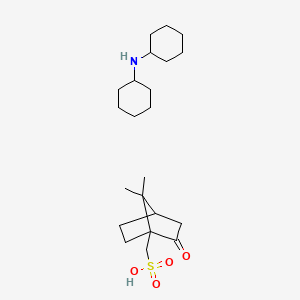 N-cyclohexylcyclohexanamine; (7,7-dimethyl-2-oxo-norbornan-1-yl)methanesulfonic acid