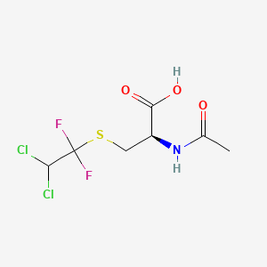 L-Cysteine, N-acetyl-S-(2,2-dichloro-1,1-difluoroethyl)-