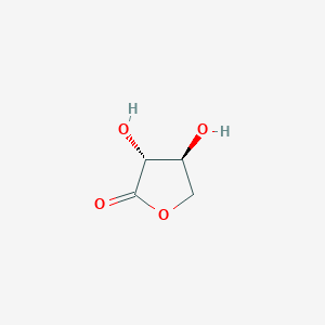 molecular formula C4H6O4 B127951 (3R,4S)-3,4-二羟基氧杂环-2-酮 CAS No. 21730-93-8